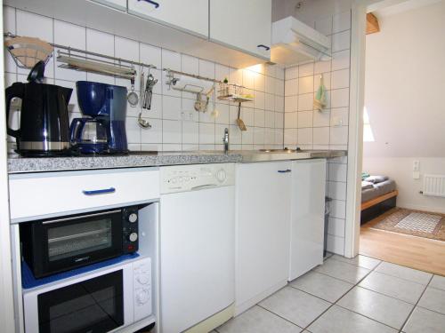 virtuve, Ferienwohnung im Gutshaus Schulenbrook in Metelsdorf