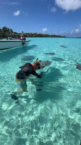 Honotua Lodge near Maupiti Airport