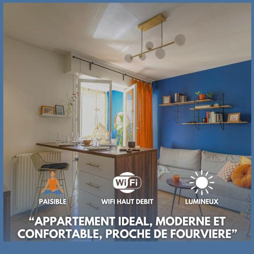 La Loge du Gardien - T2 Proche Fourvière, Lione