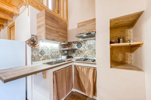 virtuve, Casolare Giardino Aiarella in Lizzanello