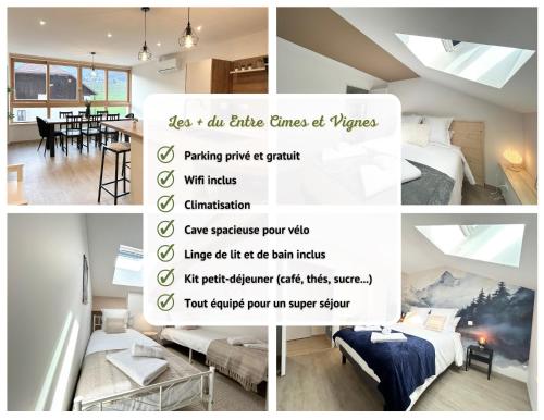 Entre Cimes et Vignes - Clim Wifi Parking - CLG Savoie Entre Cimes et Vignes - Clim Wifi Parking - CLG Savoie