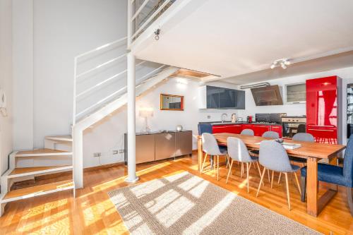Loft Design on 3 Levels near the Polytechnic, Milan
