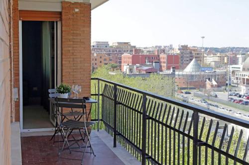 로마 Attico di Design a Garbatella con Vista San Pietro 4성급 싱글룸 로비