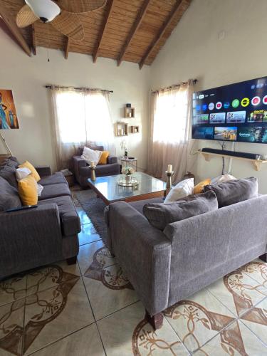 The Seaview Villa in Canouan Island