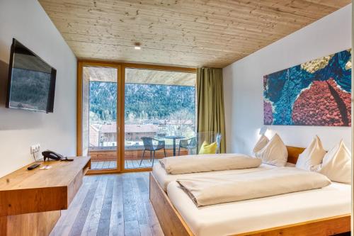Doppelzimmer, bergblick, balkon