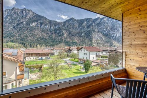 شرفة/ تراس, Hotel Wirtshaus Sattlerwirt in ايبس