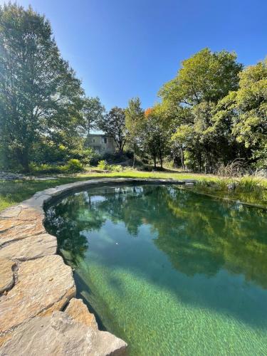 Magnifique ferme rénovée et sa piscine écologique - 15 personnes - 7 chambres gîte à louer Aurignac