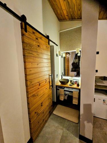 Bathroom, ManTe Quiero LAVANDA- linda, novissima e aconchegante in Vila Natal