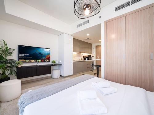 Bright and Sleek Azizi Studio Prime Meydan Location, Dubaj (fotografie 4)