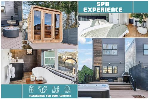Luxury Spa Retreat Sauna Hot Tub & Fire Pit