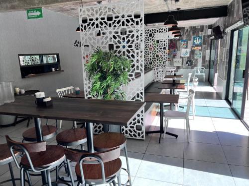 Restaurant, Hotel La Siesta Malecon in Mazatlán