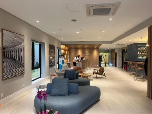 ロビー, Suite Hotel Aeroporto Congonhas UH117 in カンポ ベロ