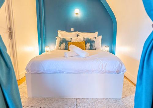 Le Cocon de la Cathédrale - Hypercentre Evreux - Jungle Chic - Vue sur l'Iton et Cathédrale - Location saisonnière - Évreux