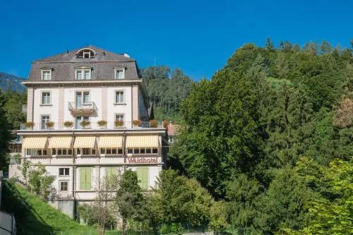 Budget Waldhotel - shared bathrooms in Interlaken, Schweiz