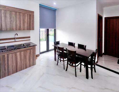 Romantic Hotel - C603A Flamingo Ibiza Hải Tiến - 주방