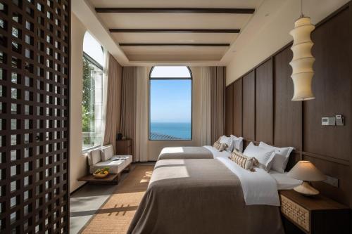 Deluxe Suite with Sea View room in Island Diary Hillside Private Hot Spring Manor