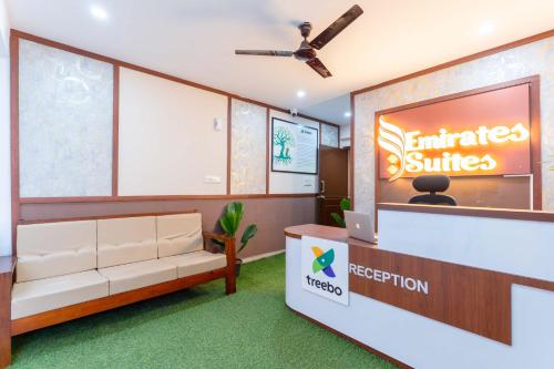 Lobby, Treebo Emirates Suites Indiranagar near Indiranagar Specialist Center
