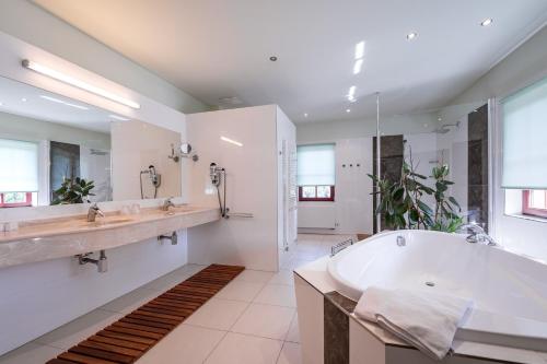 Deluxe One-Bedroom Apartment with Garden View