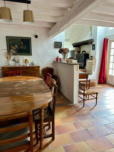 Shared lounge/TV area, Le cottage a 40 min de Paris in Luzarches