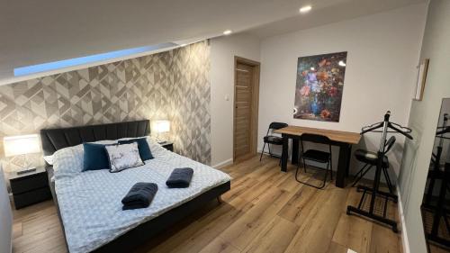 NEW Apartament BLACK Warszawa Parking FREE in Wolka Kosowska