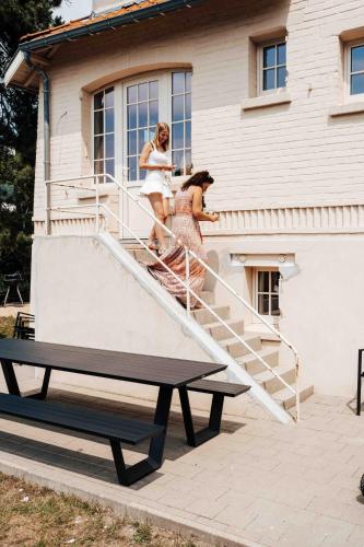 Erkély/terasz, Vakantiewoning Maison Chardon in Koksijde