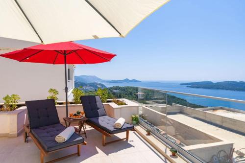 Green Horizon Sea Views Villa in ออราซัซ