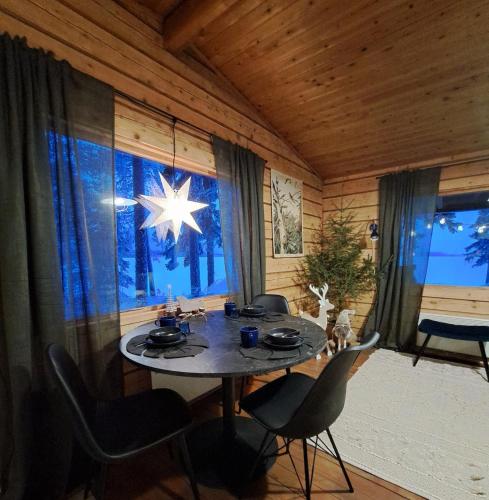 Blue Moment at the Arctic Circle- Forest, beach, activities in Meltosjarvi