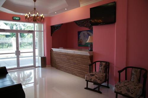 Lobby, Hotel Morobe in Lae