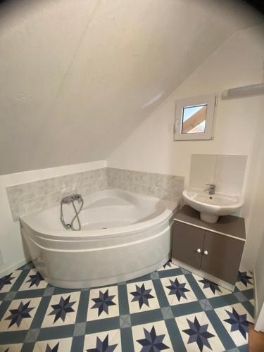 ห้องน้ำ, Gîte Les Marettes (Gite Les Marettes) in แซ็งต์ลี