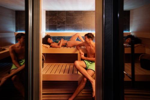 sauna, Bio City Hotel in Milaan