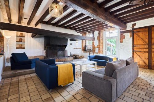 Gîte 6 chambres entre Reims et Epernay - Le Tilleul - Gîtes Au Beau Sarrazin (Gite 6 chambres entre Reims et Epernay - Le Tilleul - Gites Au Beau Sarrazin) in Fontaine-Sur-Ay