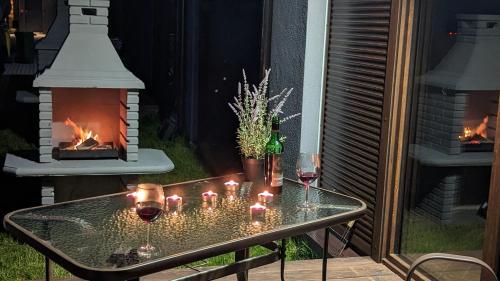 Erkély/terasz, Lavanda Apartamenty in Chlopy