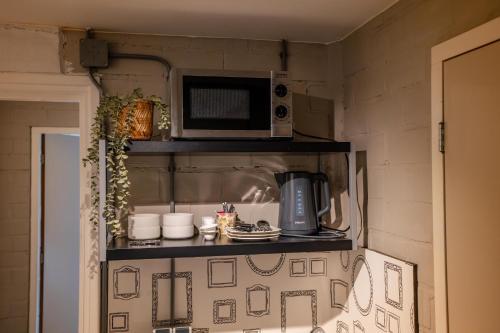 Cocina, Ouder-Kind B&B Droomzacht - Kunstkamer in Epe