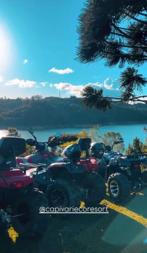 Apto para 6 com 2 quartos no Eco Resort Capivari