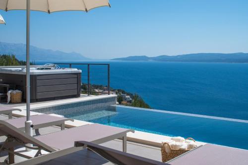 Seaview Villa Aria: Spectacular 3-bedroom Retreat – khách sạn tại Stanici