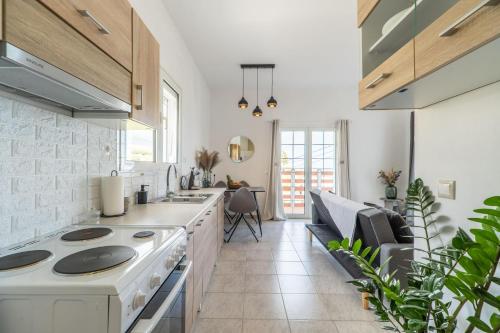 Kitchen, Avra Sfakia Apartments in Sfakia