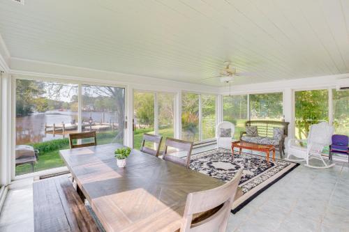 Spacious Mathews Retreat with Waterfront Views! in Onemo, USA