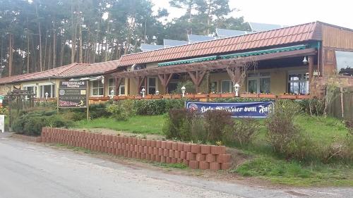 Étterem, Spreewaldhäuser Golinski mit Kamin am Neuendorfer See (Spreewaldhauser Golinski mit Kamin am Neuendorfer See) in Markische Heide Ot Leibchel