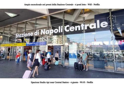METRO GARIBALDI - Loft con Wifi e 4 posti letto presso la Stazione Centrale di Napoli, Neapel (Foto 5)