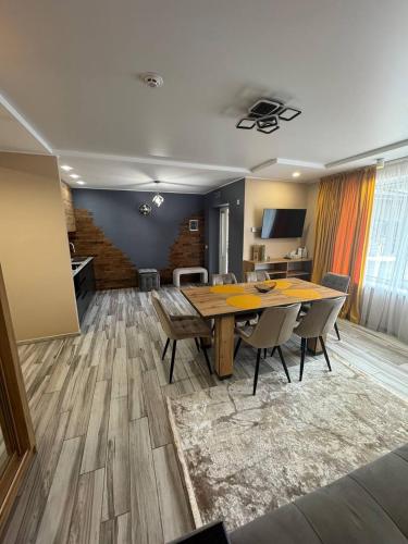 厨房, HOTEL & SPA Zatyshnyi Dvir in 博利亚尼兹亚