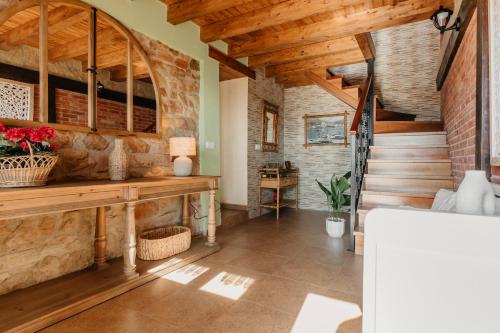 Lobby, La Casina de Maxa in Suares