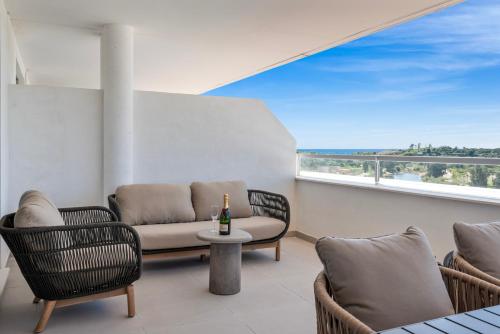 ระเบียง/ชานเรือน, Casa Sarena - Terrace & Seaviews in ลาส โคยาส