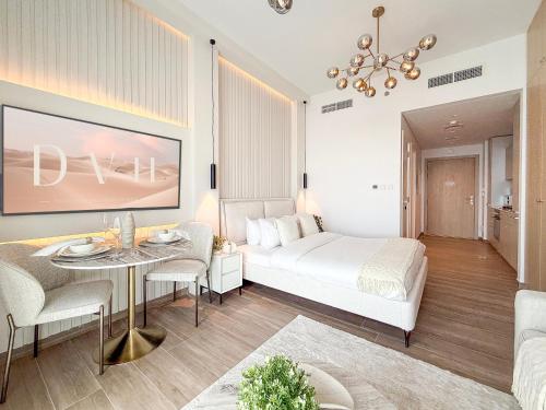 Modern Chic Studio Apartment, Belgravia Heights 2, JVC Dubai, Dubaj (zdjęcie 7)