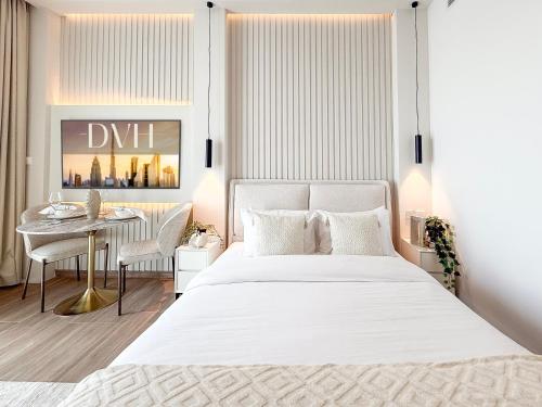 Modern Chic Studio Apartment, Belgravia Heights 2, JVC Dubai, Dubaj (zdjęcie 10)