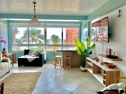 Beach apartment in La Mar Suites, Tucacas Venezuela in 투카카스