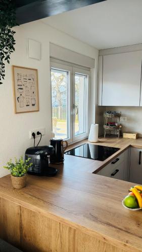 Konyha, Triple-A Apartment - near Stuttgart and Karlsruhe in Mühlacker