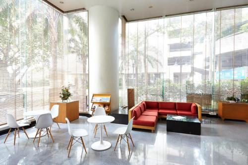 Lobby, Riverine Place Hotel and Residence in Nonthaburi