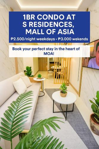 Stylish & Cozy 1 bedroom near Mall of Asia, Manila