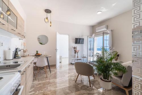 Kitchen, Avra Sfakia Apartments in Sfakia