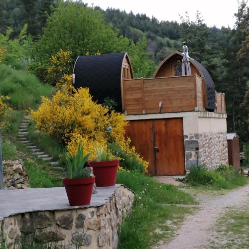 Kilátás, Le Cocon du Vivarais in Saint-Agreve